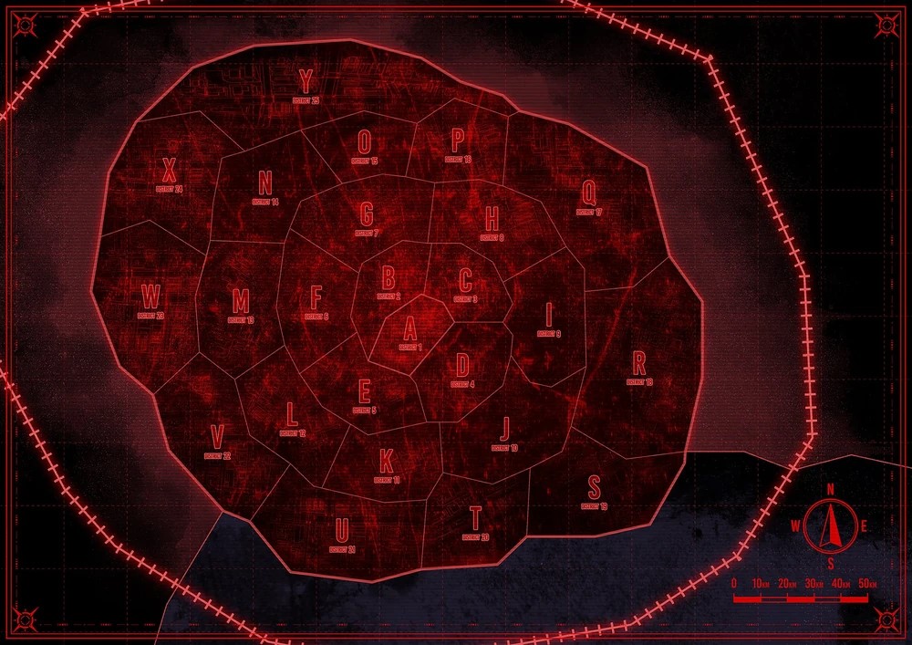 Mapa de The City